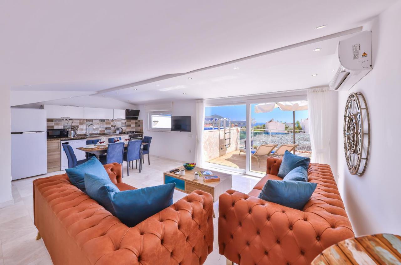 Olive View Penthouse Apartment Kalkan Ngoại thất bức ảnh